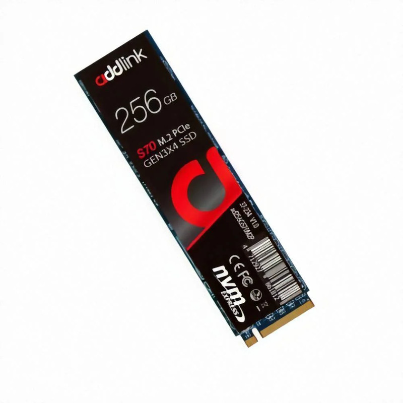 addlink S70 256GB Internal NVMe Gen 3 M.2 - مساحة تخزين